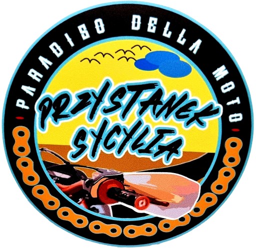 Nálepka na motorku SICYLIA STOP