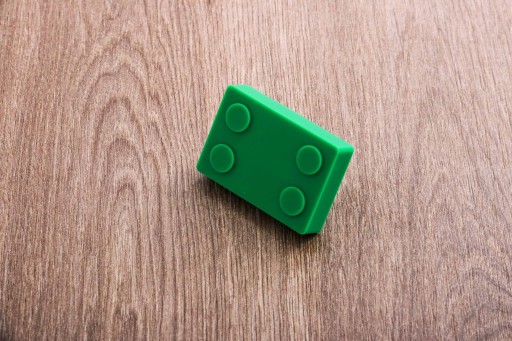 Gombík na detský nábytok GUMA GREEN BRICK GTV