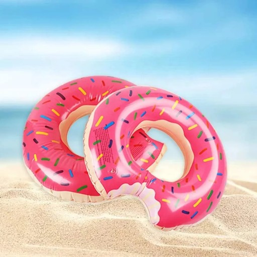 NAFUKOVACÍ MATRAC NA VODNÉ PLÁVANIE DONUT DONUT LARGE XXL 90CM
