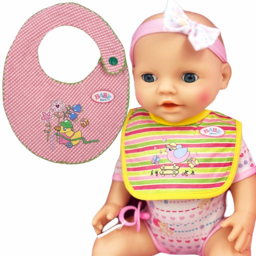 PODPRSNÍKY PRE BABIČKY BABY BORN DOPLNKY PODPRSNÍKY 2 BALENIE ZAPF ŽLTÁ RUŽOVÁ