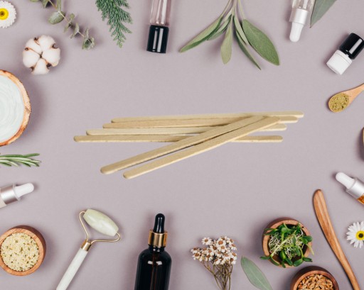 DREVENÉ ÚZKE STIERKY 100 KS NA DEPILÁCIU
