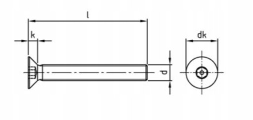 M6X10 SKRUTKA BEZPEČNOSTNÉHO KUŽELU PRE TORX, NEREZ NEREZ 10