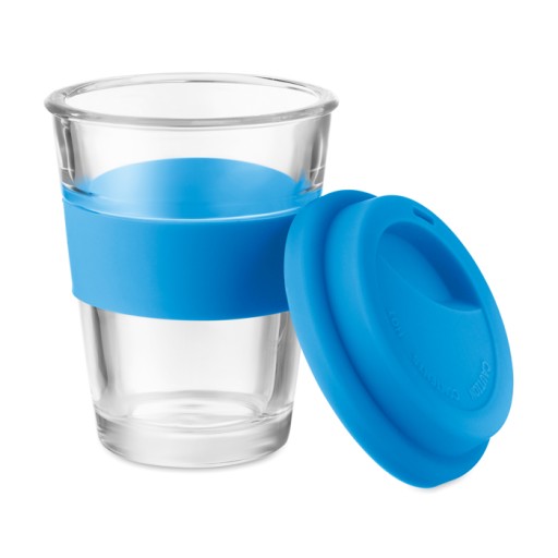 350 ml sklenený hrnček so silikónovým vrchnákom!!