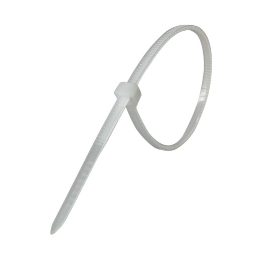 Sťahovacie pásky UV Sťahovacie pásky - 100 ks 2,5 x 150 mm, biele