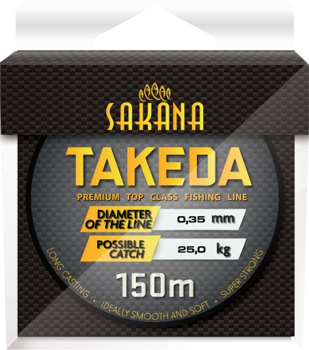 SUPER SILNÁ LINKA SAKANA TAKEDA 150m-0,18mm