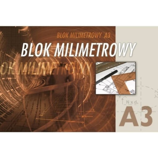 MILIMETROVÝ BLOK A3 20 LISTOV