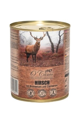 O'Canis konzervy pre psov Jeleń pohánka 800g