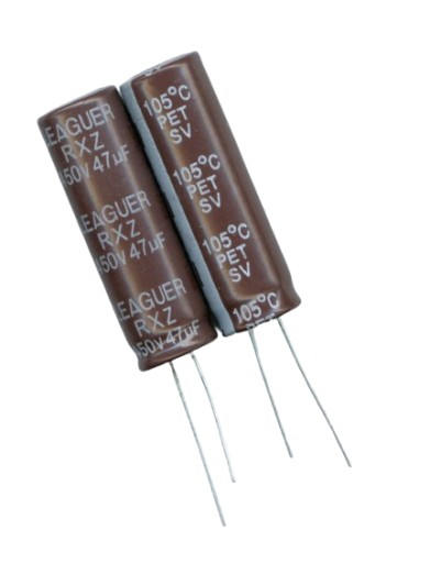 47uF 450V 47 µF 450 V SLIM LEAGUER (2 KS) ELEKTROLYTICKÝ KONDENZÁTOR