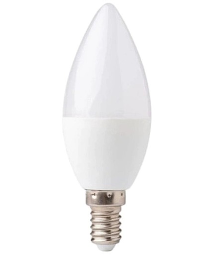 LED žiarovka s malým závitom E14 10W = 90W 6500K studená farba