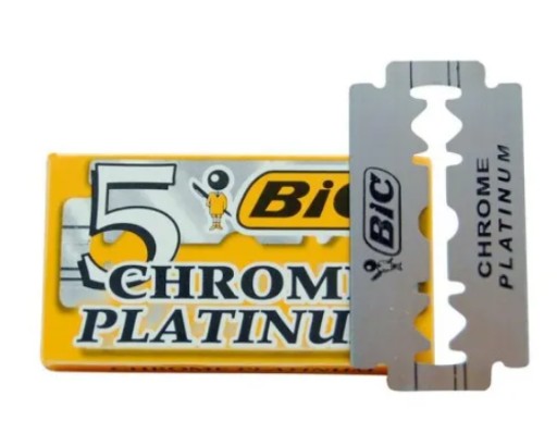BIC chróm-platinové žiletky 5 kusov