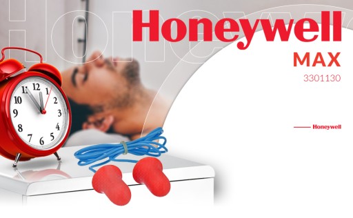 Honeywell MAX štuple do uší so šnúrkou, 10 párov