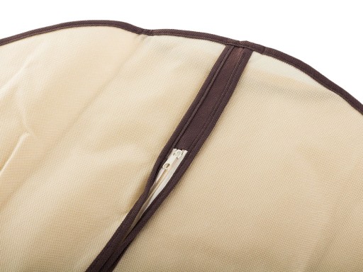 POTAH NA OBLEČNÝ OBLEK 60x100cm. LÁTKOVÁ TAŠKA na zips 2 ks.