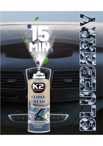 K2 KLIMA FRESH BLUEBERRY OSVIEŽOVAČ KLIMATIZÁCIE