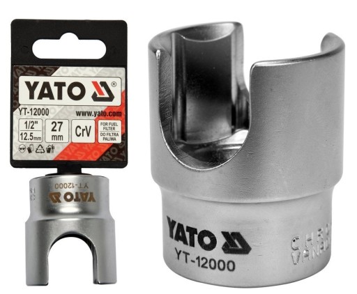 YATO ZÁSUVKOVÝ KĽÚČ PALIVOVÉHO FILTRA 27mm 1/2''
