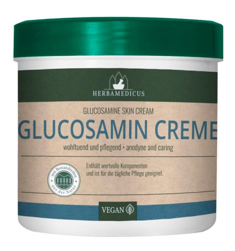 Krém s glukosamínom 250 ml Herbamedicus Glukosamínový krém s arnikovým bambuckým olivovým olejom