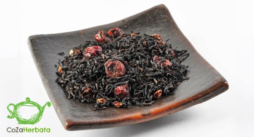 CRANBERRY - JAHODA Čierny čaj 50g WOW