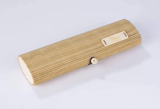 BAMBOO školský peračník so 4 ekoceruzkami