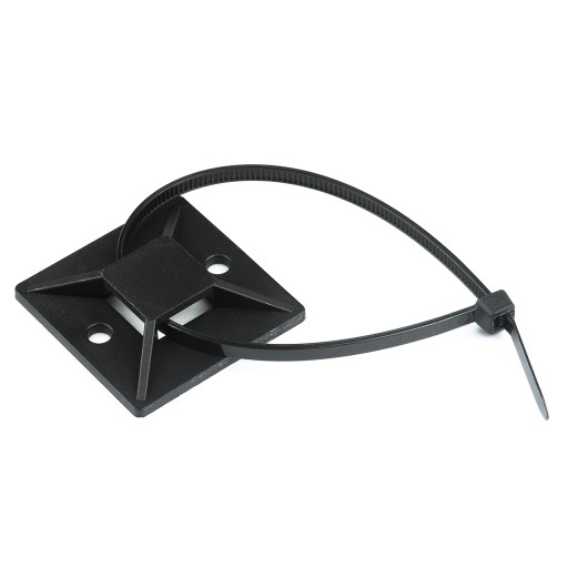 10x SAMOLEPIACI ORGANIZÁTOR KÁBLOV DRŽIAK KÁBLOV LEPIDLO 40x40mm