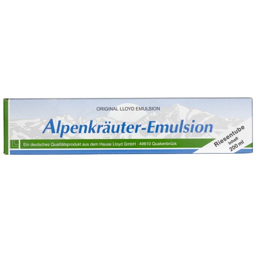 LLoyd Alpenkrauter zelená alpská emulzia 200 ml