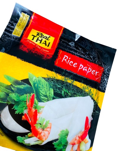 Guľatý ryžový papier 22cm 100g Real Thai