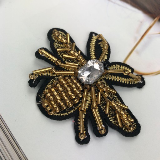 Korálky Patch Fly Motýlik Insect Rhinestones