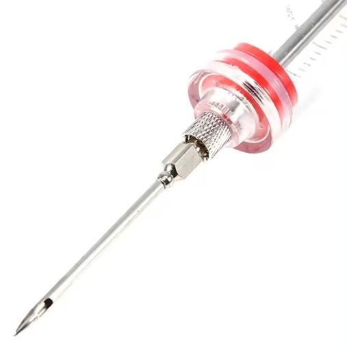 INJEKTOR NA SUZENÉ MÄSO ŠUNKOVÁ STRIEKAČKA + 3 IHLY 30ML AG406B