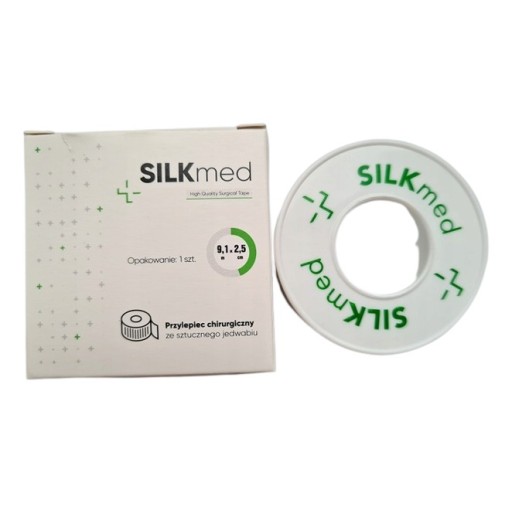 Lepidlo Trans-Med Medical Silk 2,5 cm x 9,1 m