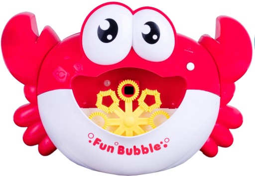 STROJ NA MYDLOVÉ BUBLINY, BUBLINY KRAB + TEKUTINY