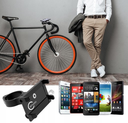Držiak na bicykel pre kovový smartfón