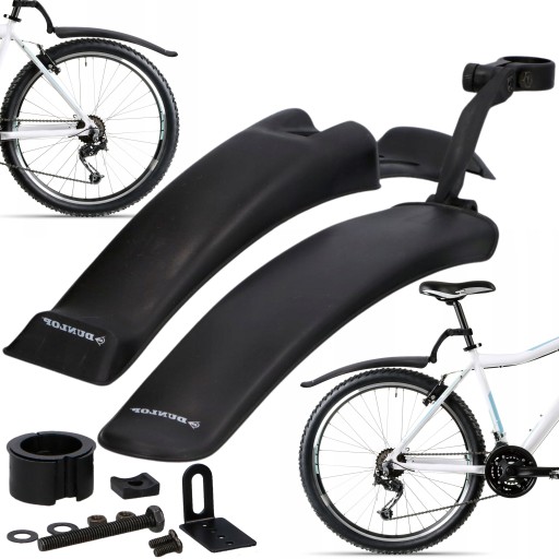 BLATNÍKY NA BICYKEL BLATNÍK NA BICYKEL DUNLOP 24-26 SET PREDNÝ ZADNÝ SET