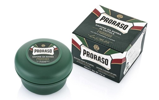 Proraso mydlo na holenie s eukalyptom ZELENÁ