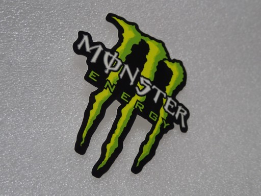 NÁLEPKA ENERGIE LOGO DAKAR RACING MOTOCROSS RALLYE 7,5 x 7,8 cm