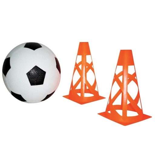 TRÉNINGOVÁ SADA 4 FUTBALOVÉ KUŽELE BPIŁ0818 BIGTOYS