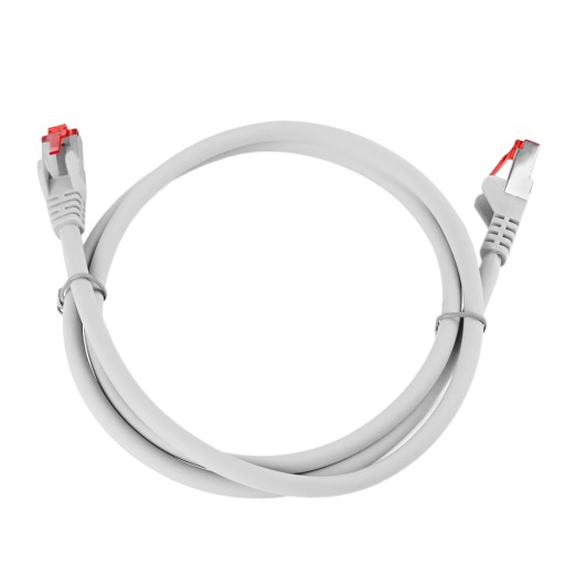 RJ45 LAN kábel CAT 6 S/FTP AWG27 LSZH biely 2m