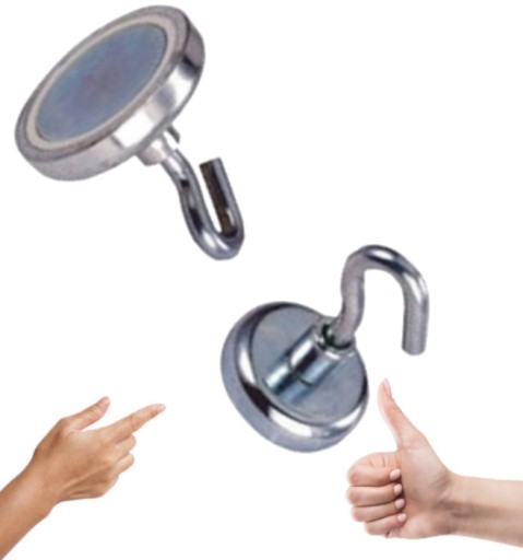 HÁČKOVÝ UCHOVÁVAČ E20 - 9kg PRE NEODYMIOVÝ MAGNET