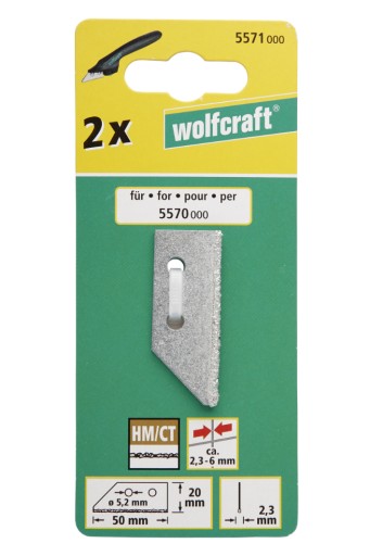 Náhradná čepeľ pre škrabku wolfcraft 5571000