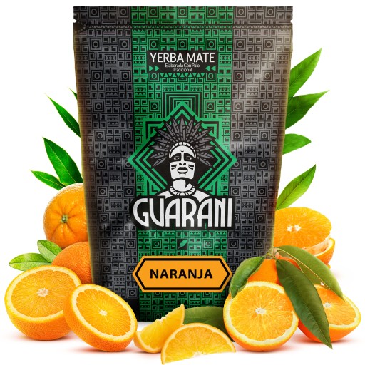 Yerba Mate Guarani Naranja 500g pomaranč 0,5kg