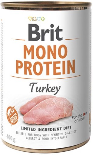 BRIT Monoprotein Morčacie 400g (plechovka)