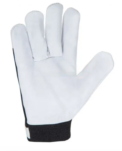 Kožené pracovné rukavice AC BLACK 9 - L