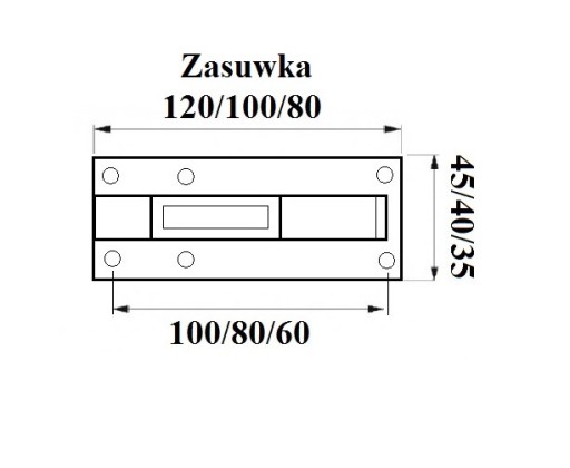 ZÁPADKA 120 MM ŽLTÝ POZINK