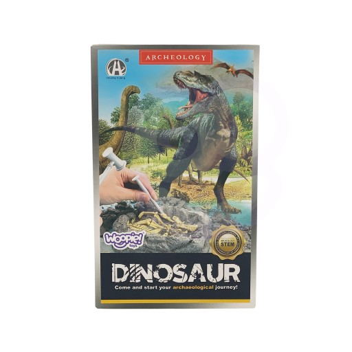 ARCHEOLÓG VYKOPÁVANIE KOSTRA DINOSAURA 3D HRAČKA DARČEK MINE EDU