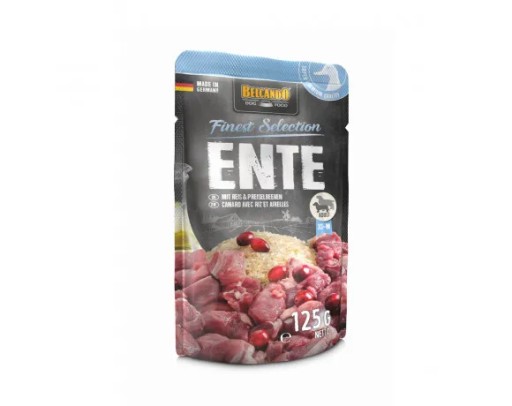 BELCANDO SÁČKOVÉ KRMIVO PRE PSA KAČIČKA BRUSNICE 125g
