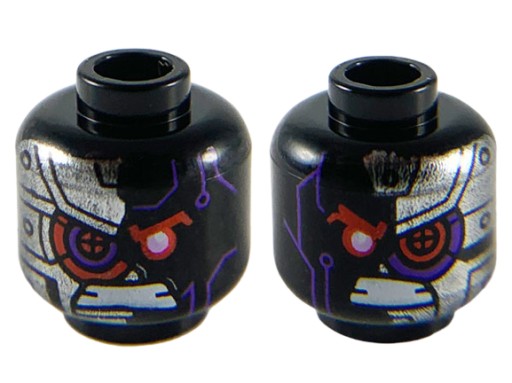 Lego HEAD Ninjago Nindroid Head 3626cpb2542
