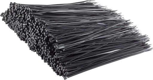 SVORNÉ VIAZAČKY KABELOVÉ VIAZAČKY ČIERNA 4,8x250 mm 100 ks
