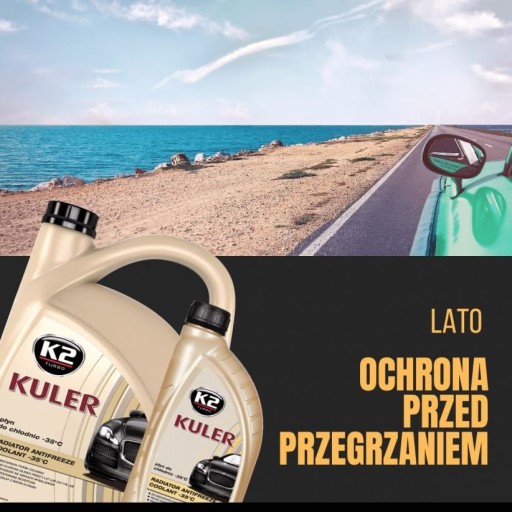 K2 KULER ŽLTÁ KVAPALINA -35 1L.T201Y KVAPALINA RADIÁTORA