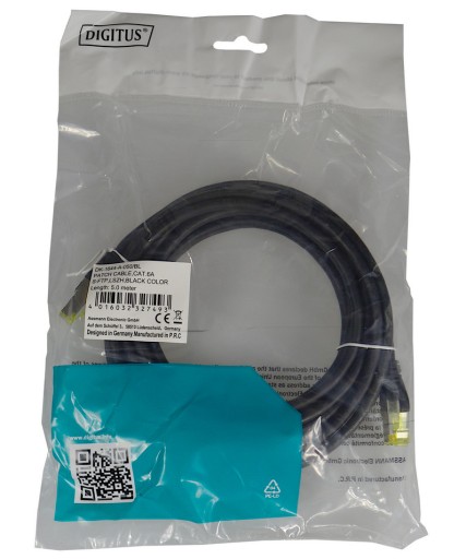 Kat. 6A S/FTP patchcord sieťový kábel 3m DIGITUS
