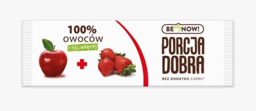 Porcja Dobra Jablkovo-jahodová tyčinka 16 g Fit