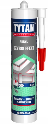 Akryl Quick Effect Tytan Professional 280ml univerzálna biela bez zápachu