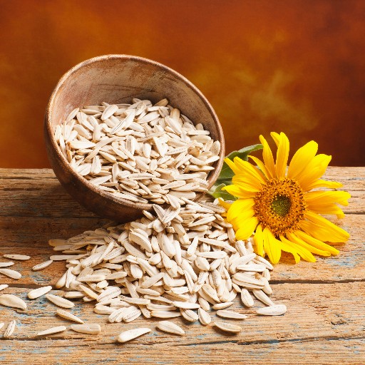 Lúpané BIO slnečnicové semienka s Certifikátom zdroja OMEGA-3 Keto zdravých tukov