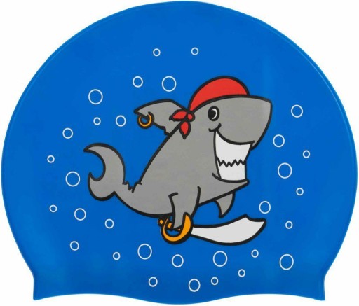 Detská kúpacia čiapka Aqua Speed Kiddie Shark
